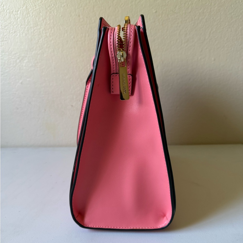 Michael Kors Pink Coral Tote Bag - Picture 3 of 13
